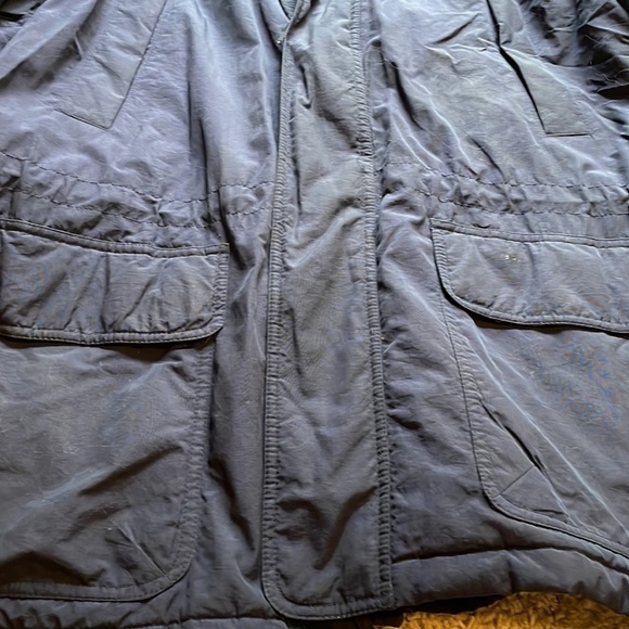 Bert Pulitzer collector edition XL winter coat in blue with removable hood - Picture 3 of 13